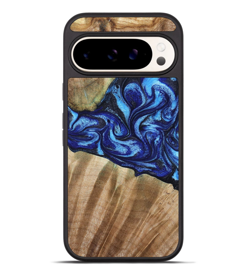 Pixel 9 Pro XL Wood Phone Case - Evan (Blue, 792764)