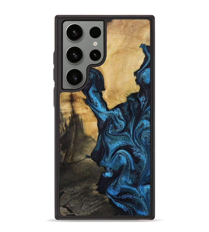Galaxy S23 Ultra Wood Phone Case - Rolla (Blue, 792769)