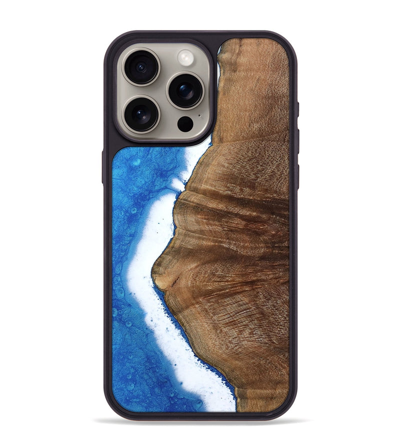 iPhone 15 Pro Max Wood Phone Case - Theda (Coastal, 792772)