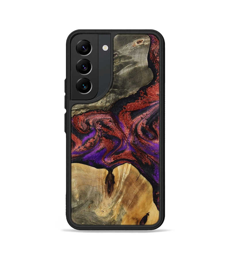 Galaxy S22 Wood Phone Case - Johanna (Purple, 792833)