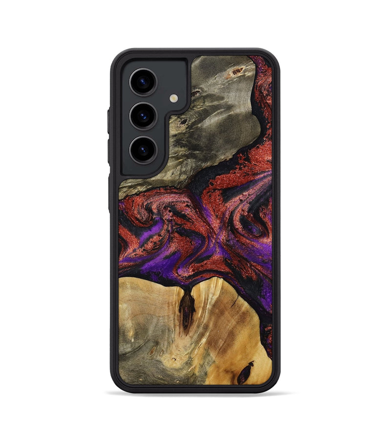 Galaxy S24 Wood Phone Case - Johanna (Purple, 792833)