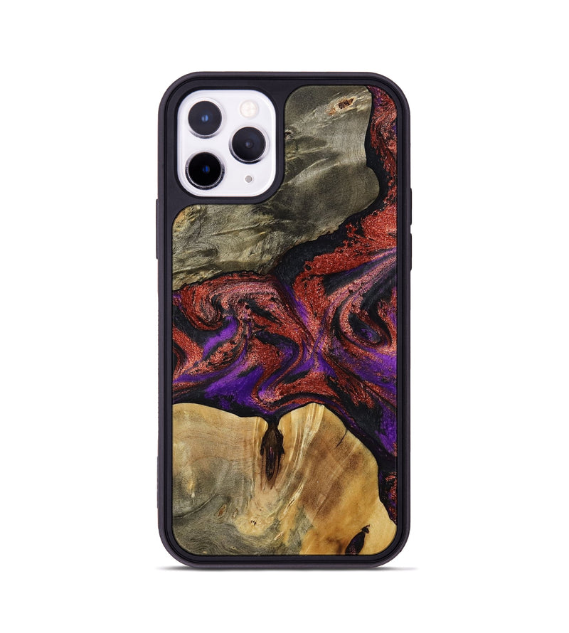 iPhone 11 Pro Wood Phone Case - Johanna (Purple, 792833)