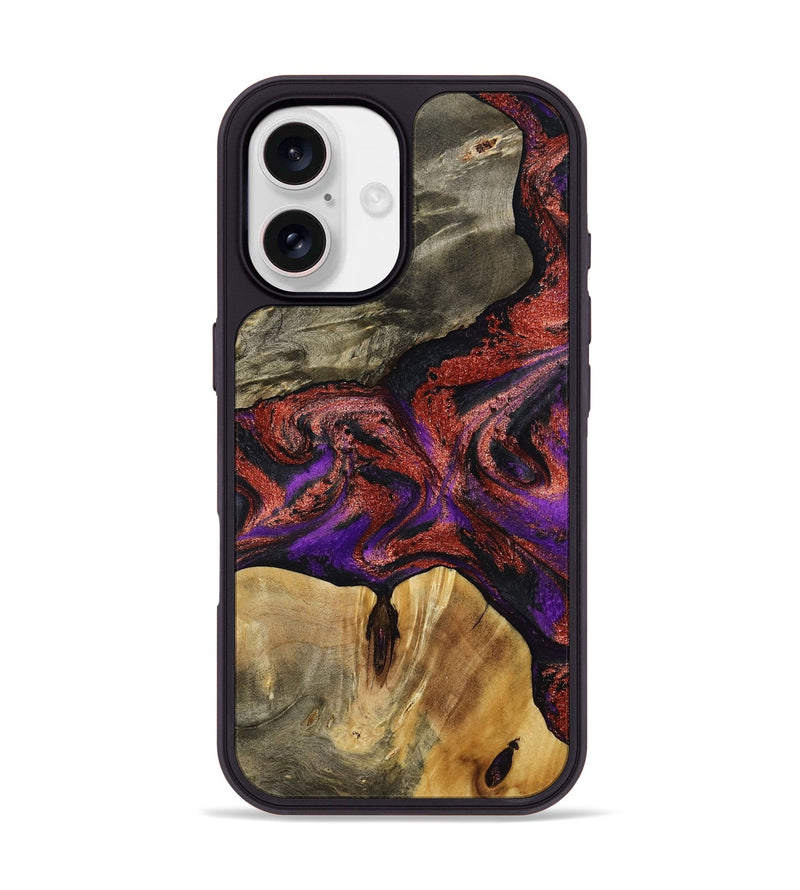 iPhone 17 Wood Phone Case - Johanna (Purple, 792833)