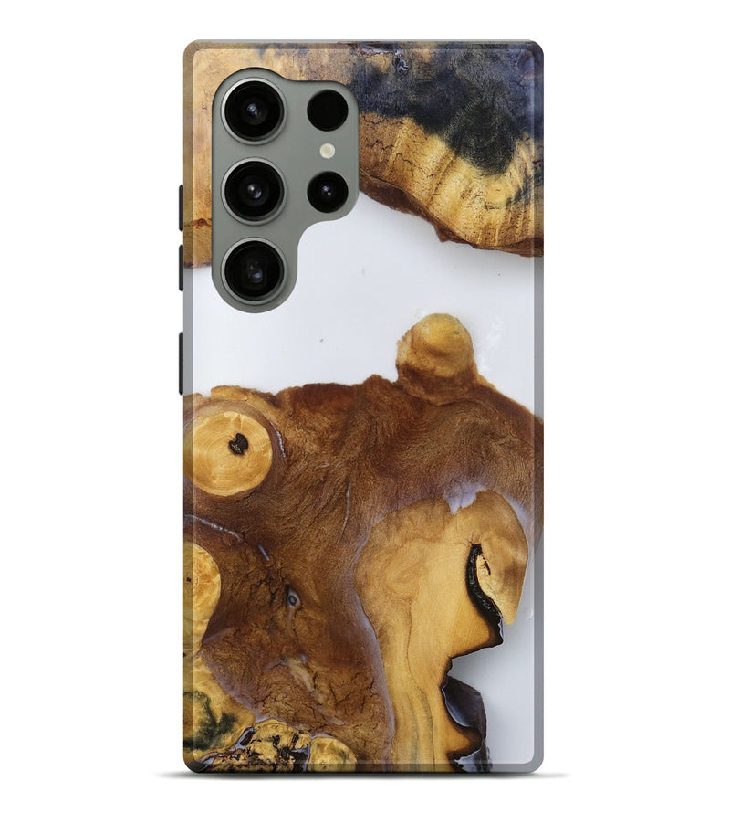Galaxy S24 Ultra Wood Live Edge Phone Case - Angie (Clear, 792895)