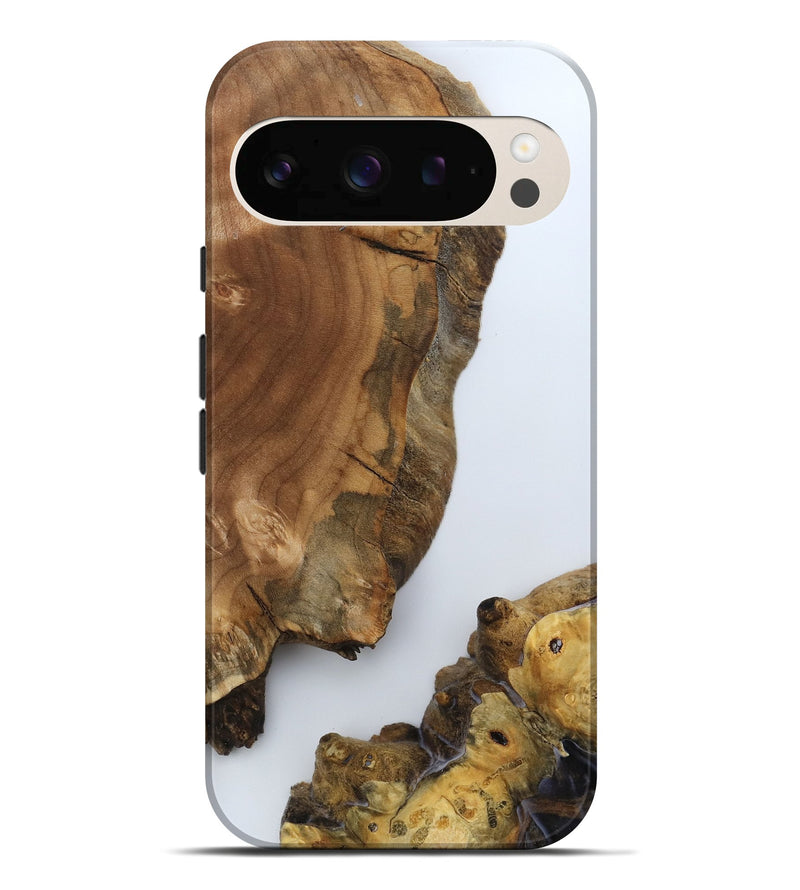 Pixel 10 Pro XL Wood Live Edge Phone Case - Megan (Clear, 792896)