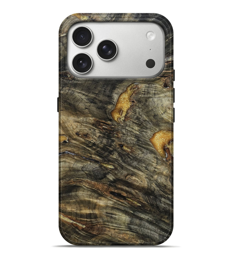 iPhone 17 Pro Max Wood Live Edge Phone Case - Chana (Wood Burl, 792916)