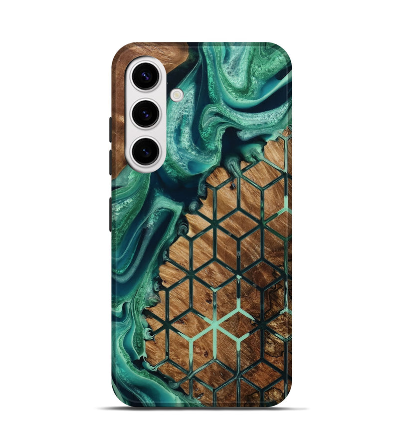 Galaxy S25 Wood Live Edge Phone Case - Zyair (Pattern, 792918)