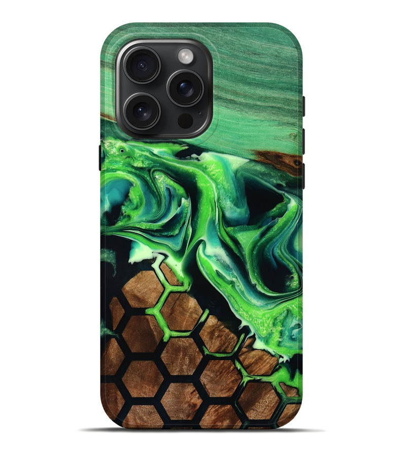 iPhone 16 Pro Max Wood Live Edge Phone Case - Rylan (Pattern, 792919)