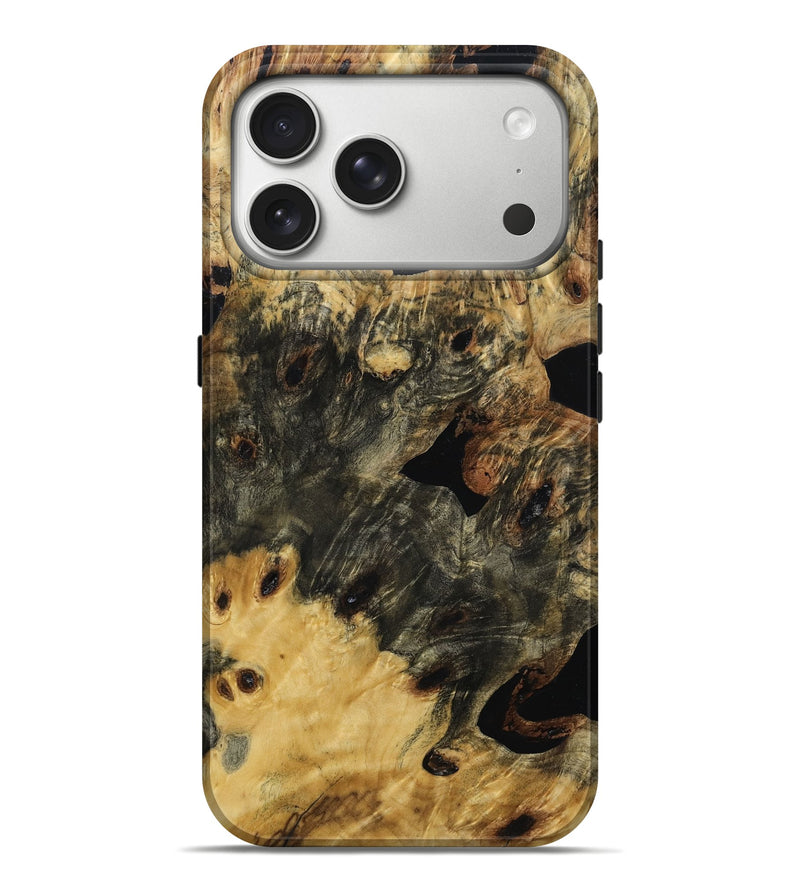iPhone 17 Pro Max Wood Live Edge Phone Case - Jettie (Wood Burl, 792929)