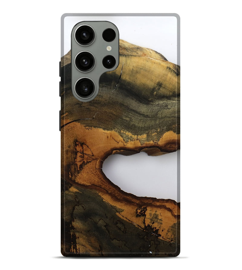Galaxy S23 Ultra Wood Live Edge Phone Case - Elyssa (Clear, 792939)