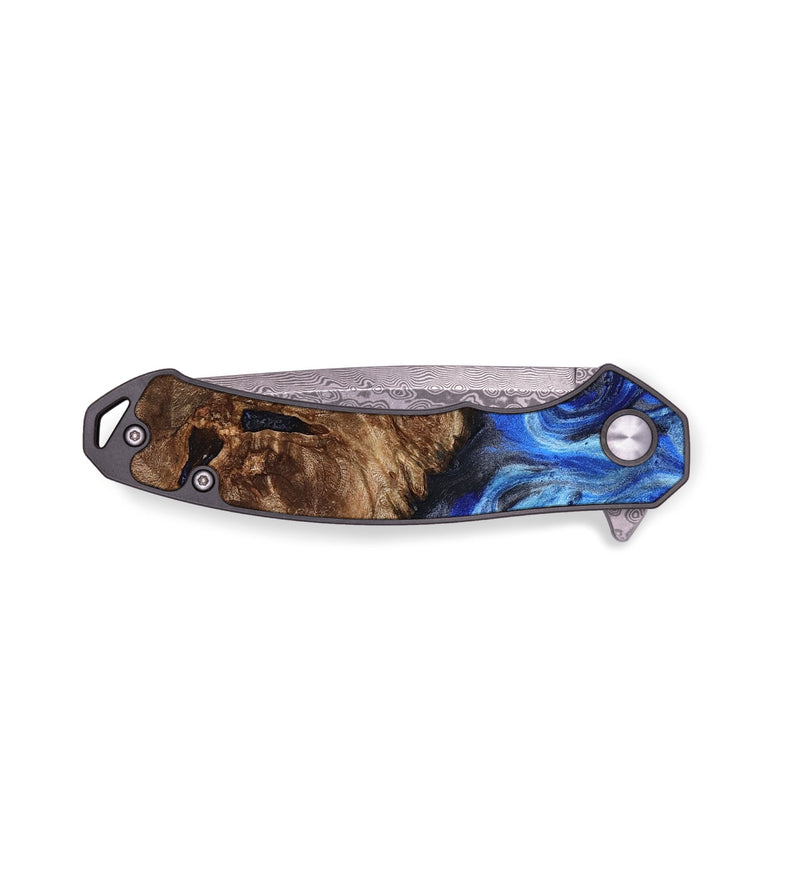 EDC Wood Pocket Knife - Amyra (Blue, 793002)