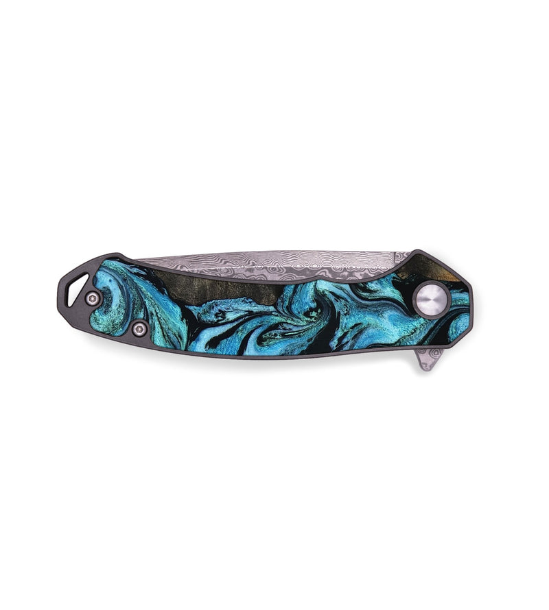 EDC Wood Pocket Knife - Rosina (Blue, 793048)