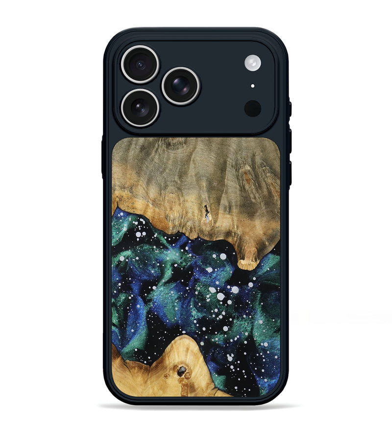 iPhone 17 Pro Max Wood Phone Case - Beryl (Cosmos, 793107)
