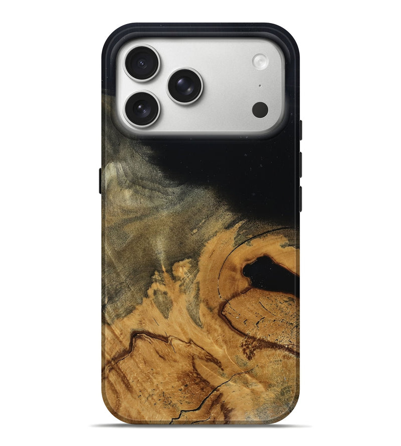 iPhone 17 Pro Max Wood Live Edge Phone Case - Ari (Wood Burl, 793120)