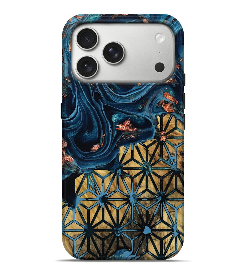 iPhone 17 Pro Max Wood Live Edge Phone Case - Ainara (Pattern, 793129)