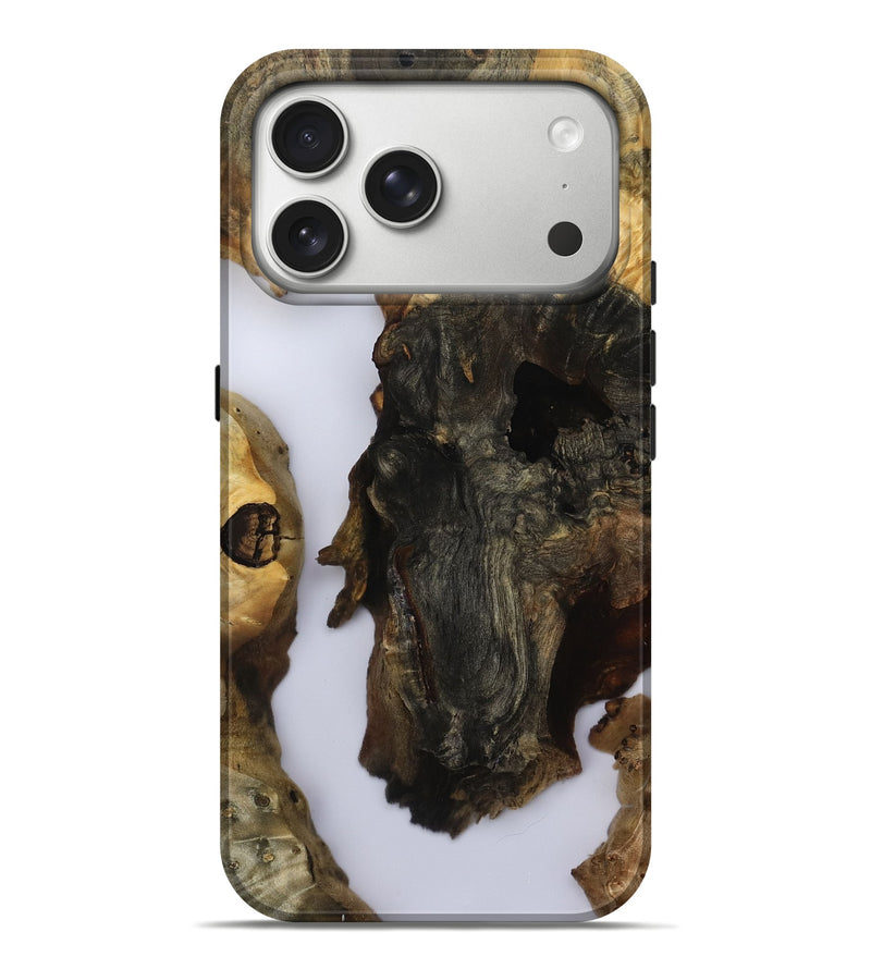 iPhone 17 Pro Max Wood Live Edge Phone Case - Gayla (Clear, 793141)