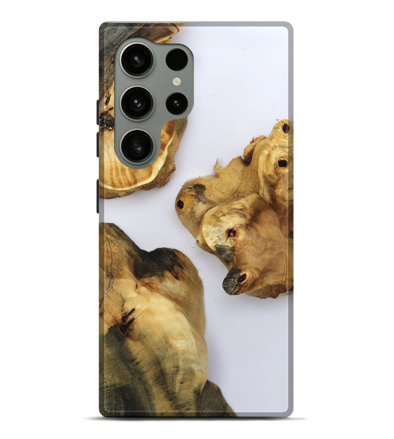 Galaxy S24 Ultra Wood Live Edge Phone Case - Jett (Clear, 793143)