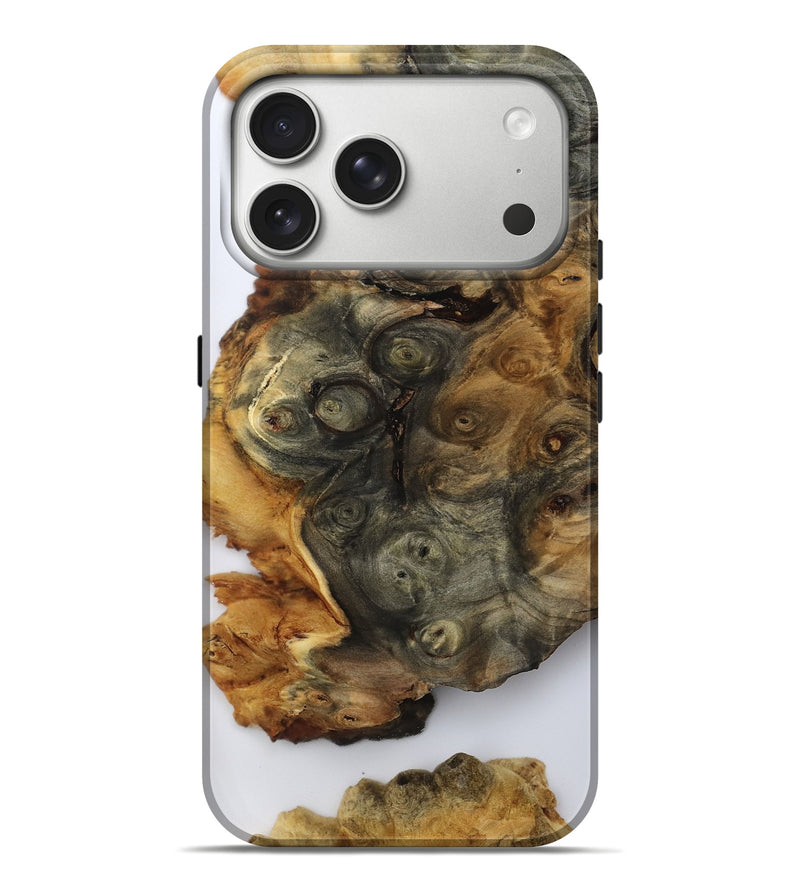 iPhone 17 Pro Max Wood Live Edge Phone Case - Ottis (Clear, 793161)