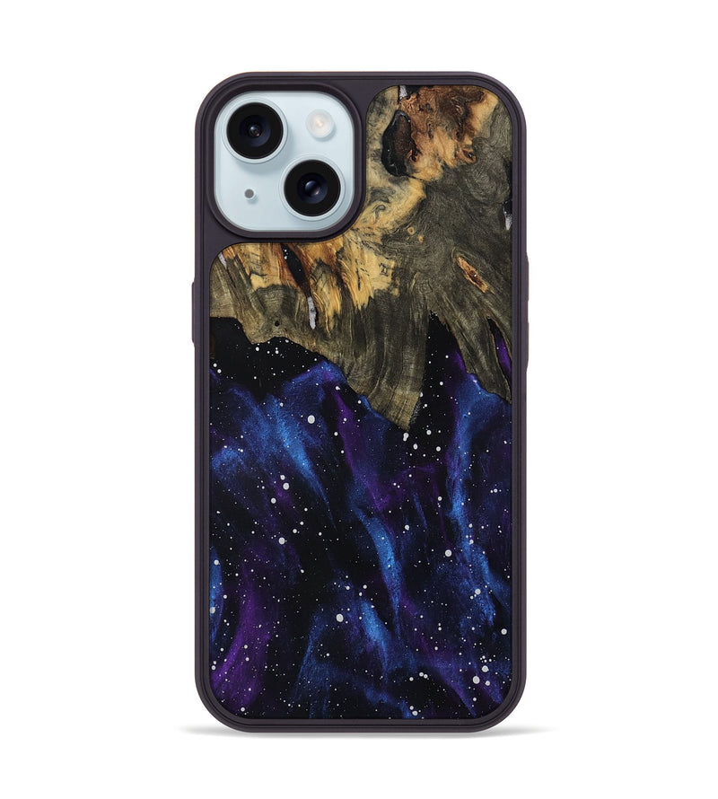iPhone 15 Wood Phone Case - Gerald (Cosmos, 793326)
