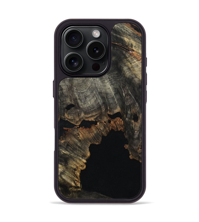 iPhone 16 Pro Wood Phone Case - Cathryn (Wood Burl, 793348)