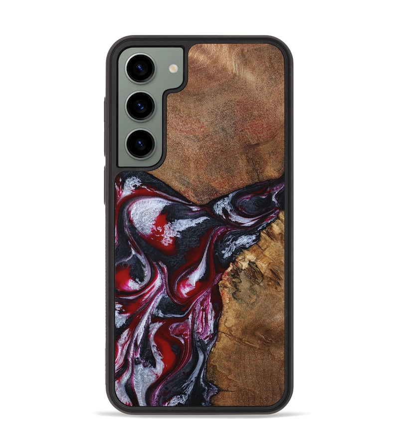 Galaxy S23 Plus Wood Phone Case - Jaydon (Red, 793374)