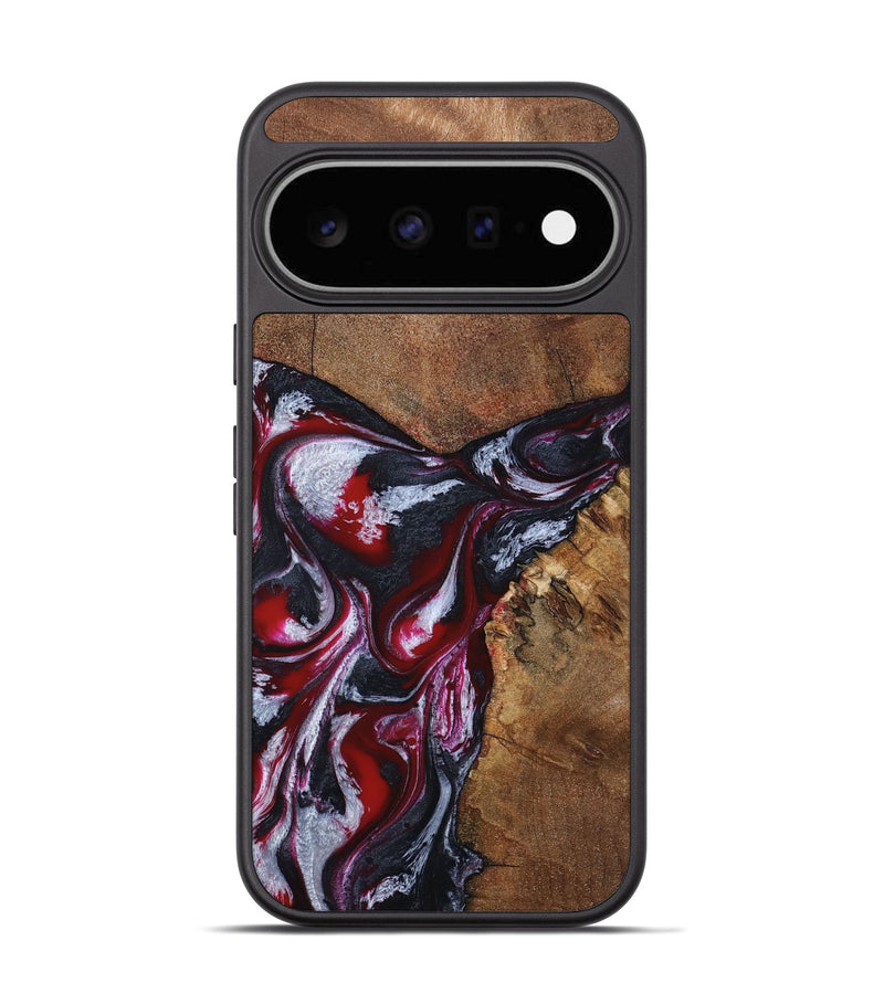 Pixel 11 Wood Phone Case - Jaydon (Red, 793374)