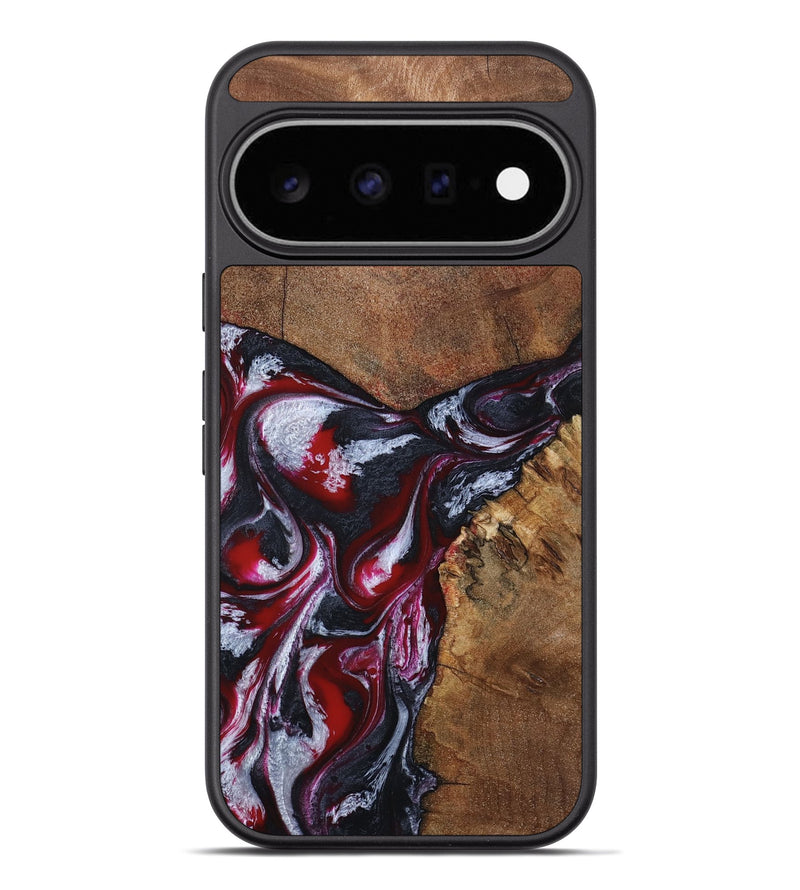 Pixel 11 Pro XL Wood Phone Case - Jaydon (Red, 793374)