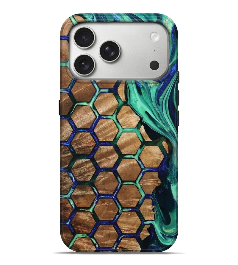 iPhone 17 Pro Max Wood Live Edge Phone Case - Aliana (Pattern, 793410)