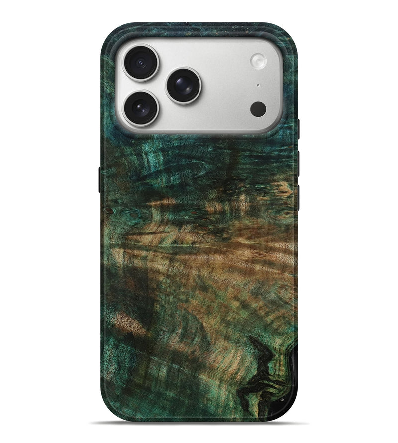 iPhone 17 Pro Max Wood Live Edge Phone Case - Davina (Double Dyed, 793428)