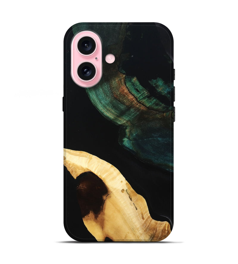 iPhone 17 Wood Live Edge Phone Case - Ayra (Wood Burl, 793432)