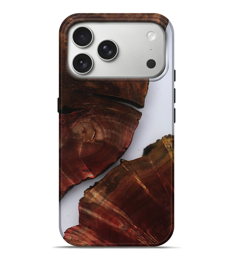 iPhone 17 Pro Max Wood Live Edge Phone Case - Garth (Clear, 793442)
