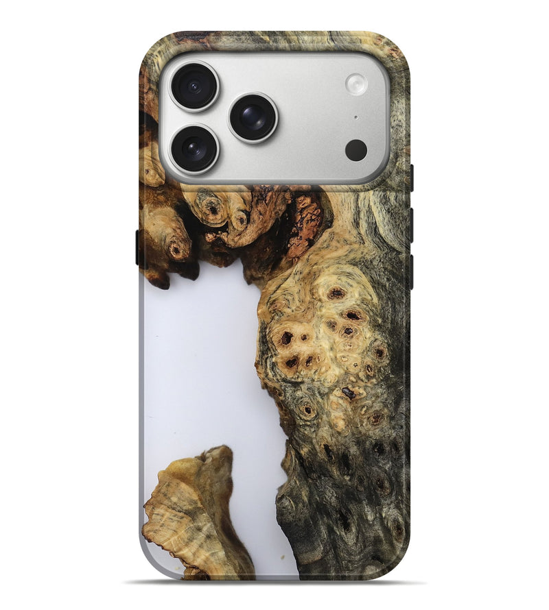 iPhone 17 Pro Max Wood Live Edge Phone Case - Tru (Clear, 793447)