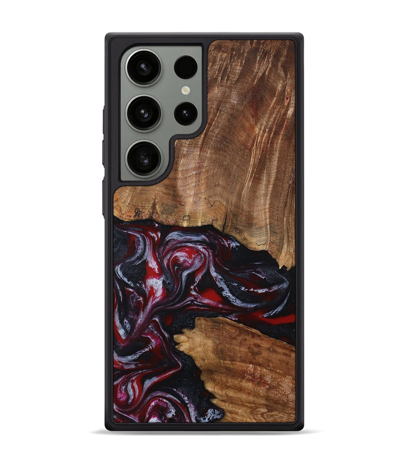 Galaxy S24 Ultra Wood Phone Case - Dior (Red, 793484)