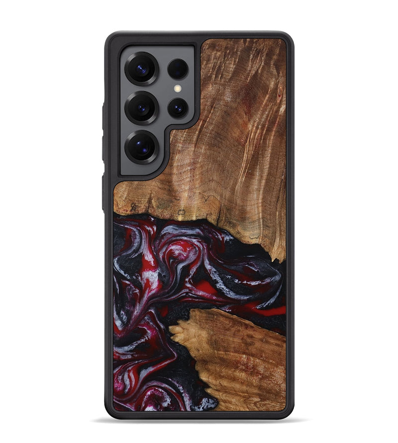 Galaxy S25 Ultra Wood Phone Case - Dior (Red, 793484)