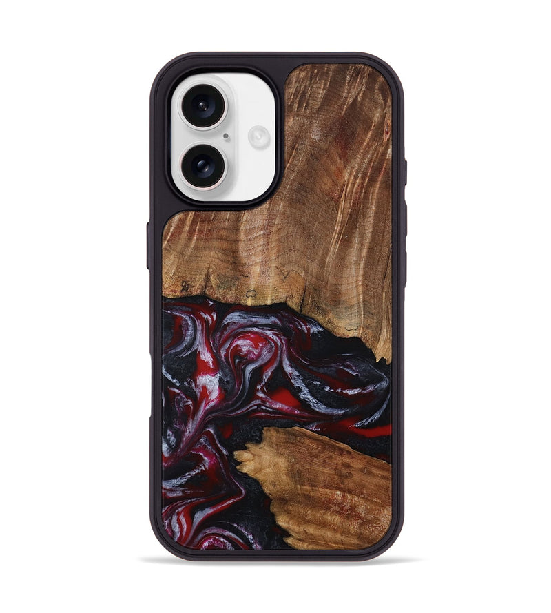 iPhone 17 Wood Phone Case - Dior (Red, 793484)