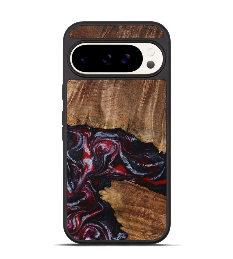 Pixel 9 Pro Wood Phone Case - Dior (Red, 793484)
