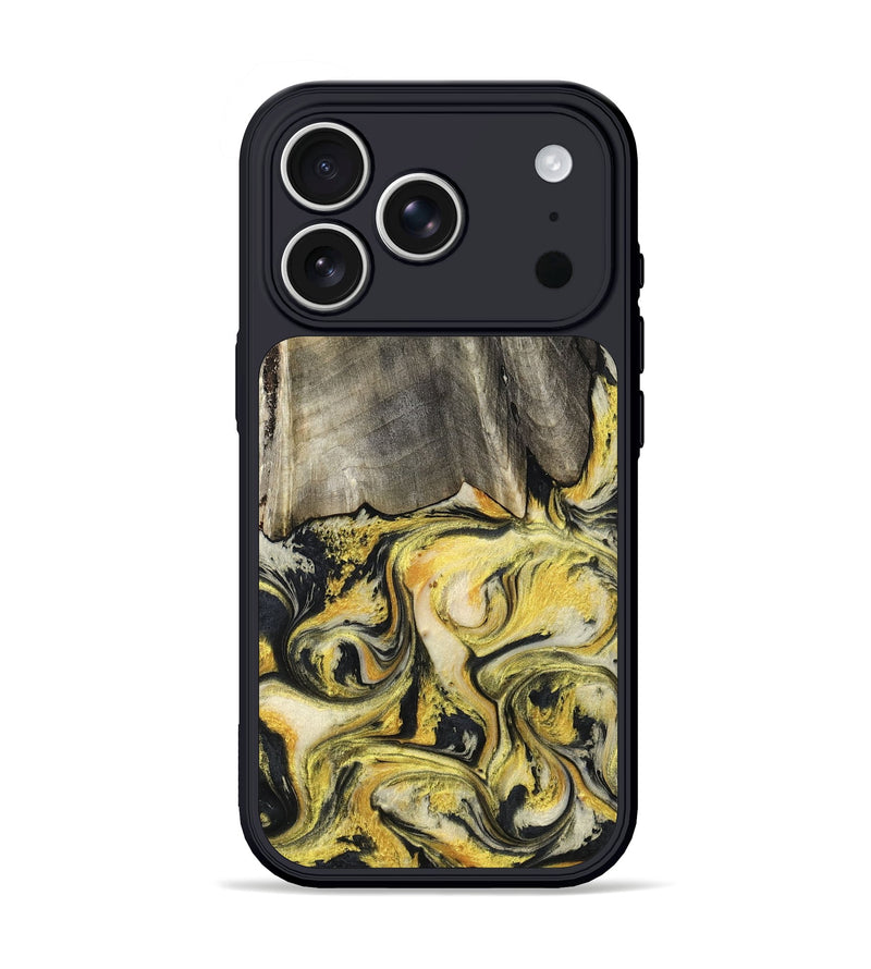 iPhone 17 Pro Wood Phone Case - Jaxxon (Black & White, 793494)