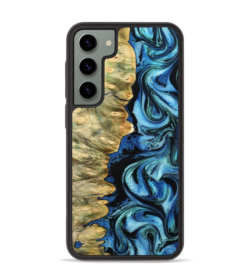 Galaxy S23 Plus Wood Phone Case - Andres (Blue, 793573)
