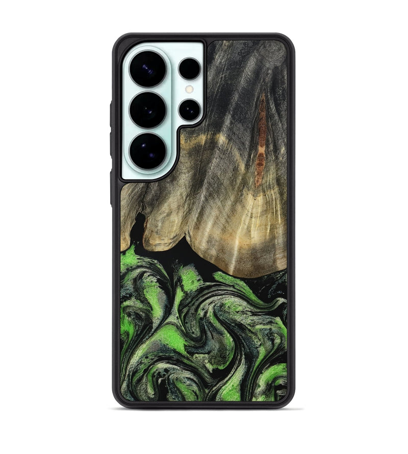 Galaxy S26 Ultra Wood Phone Case - Larissa (Green, 793579)