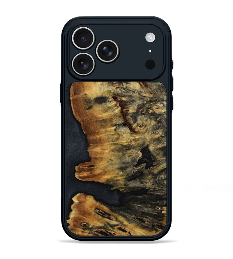 iPhone 17 Pro Max Wood Phone Case - Love (Wood Burl, 793593)