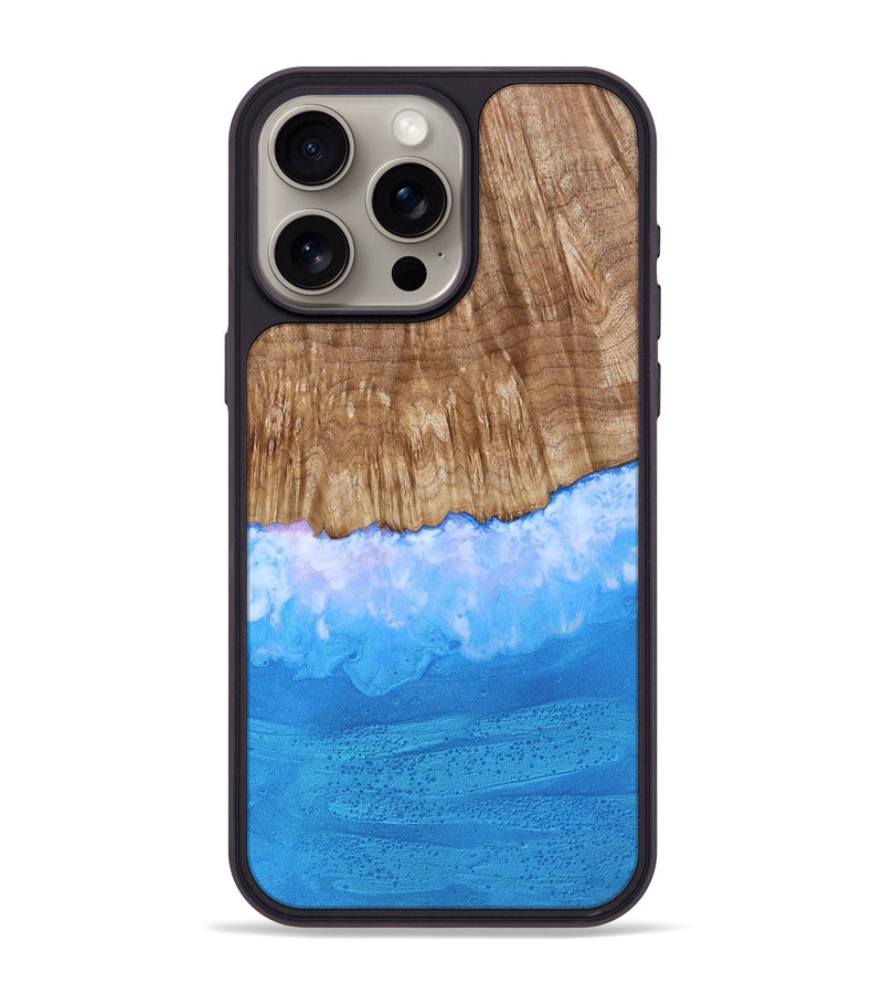 iPhone 15 Pro Max Wood Phone Case - Damaris (Coastal, 793631)