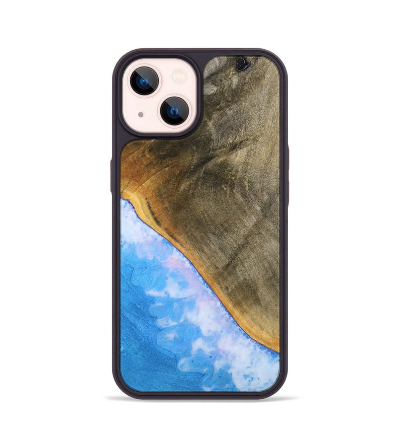 iPhone 14 Wood Phone Case - Paislee (Coastal, 793632)