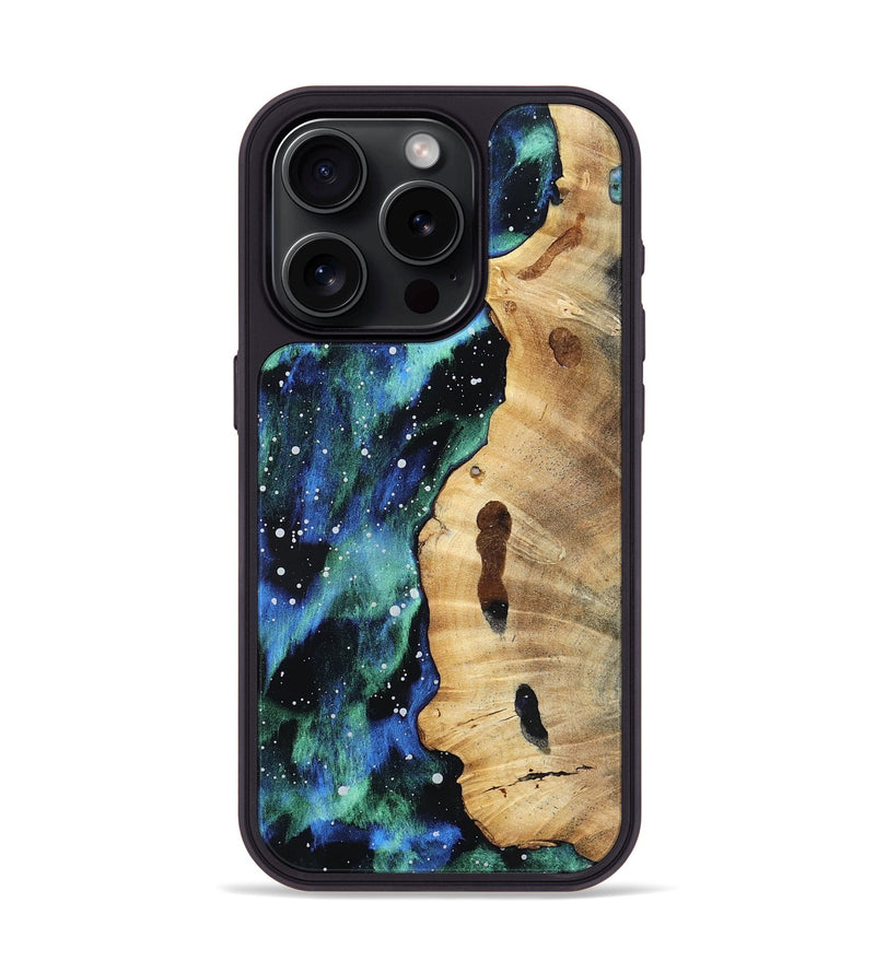 iPhone 15 Pro Wood Phone Case - Willa (Cosmos, 793654)