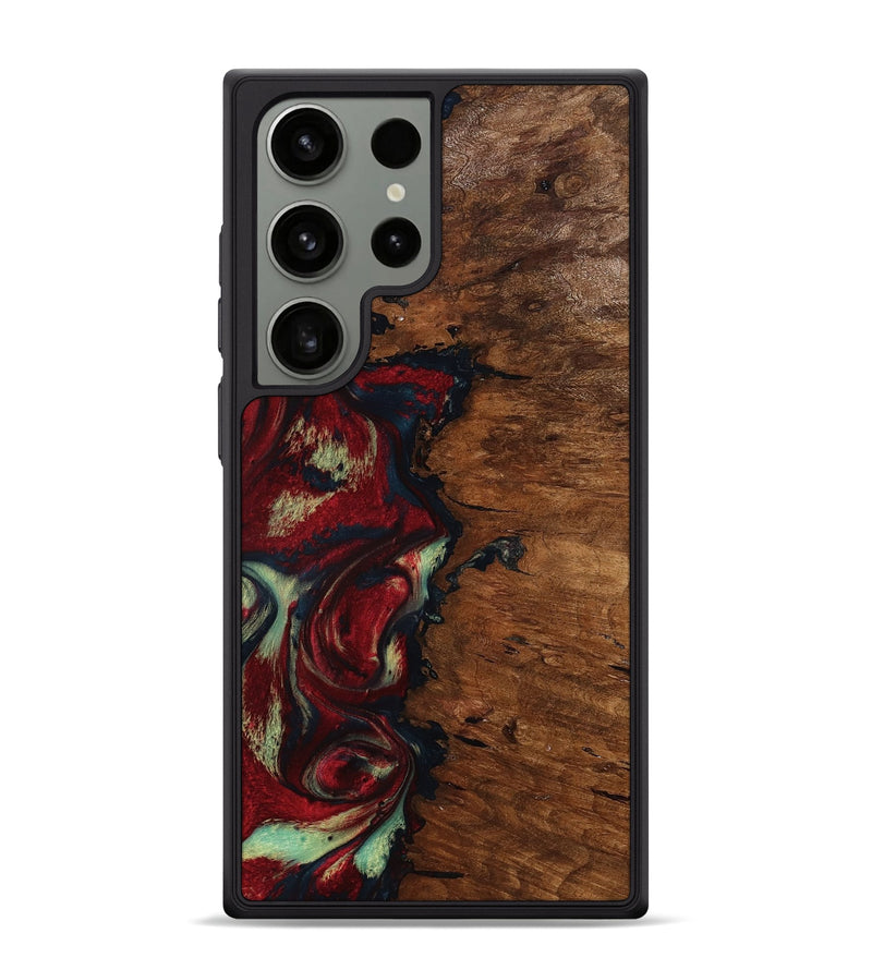 Galaxy S24 Ultra Wood Phone Case - Soren (Red, 793717)