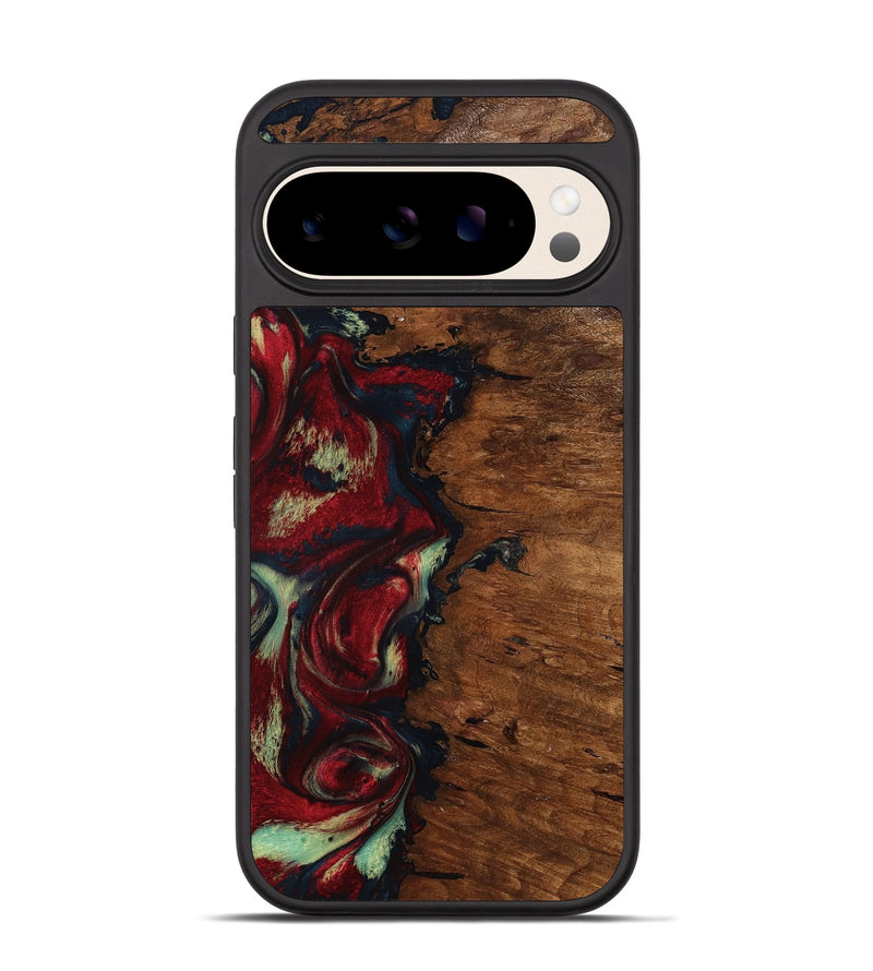 Pixel 10 Pro Wood Phone Case - Soren (Red, 793717)