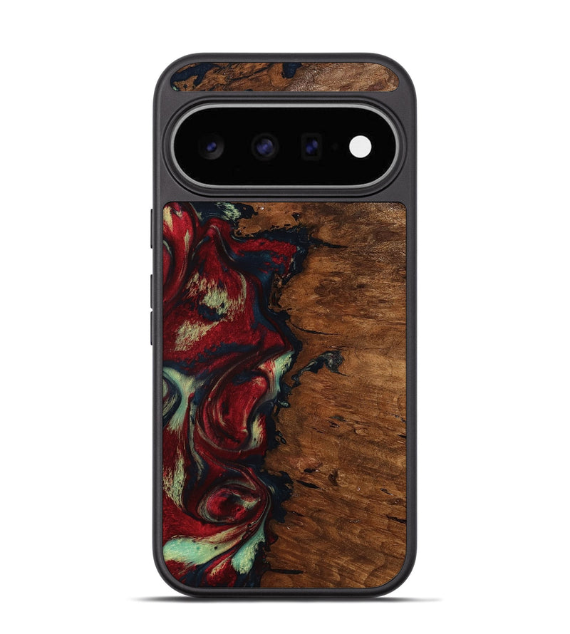 Pixel 11 Wood Phone Case - Soren (Red, 793717)