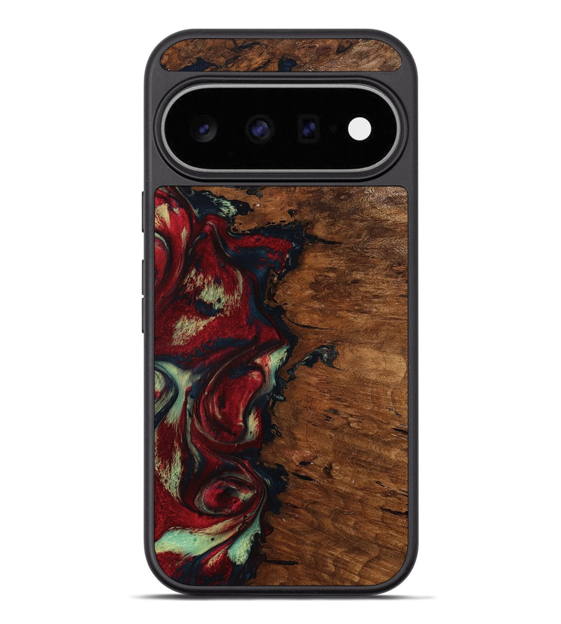 Pixel 11 Pro XL Wood Phone Case - Soren (Red, 793717)