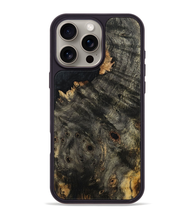 iPhone 16 Pro Max Wood Phone Case - Krish (Wood Burl, 793749)
