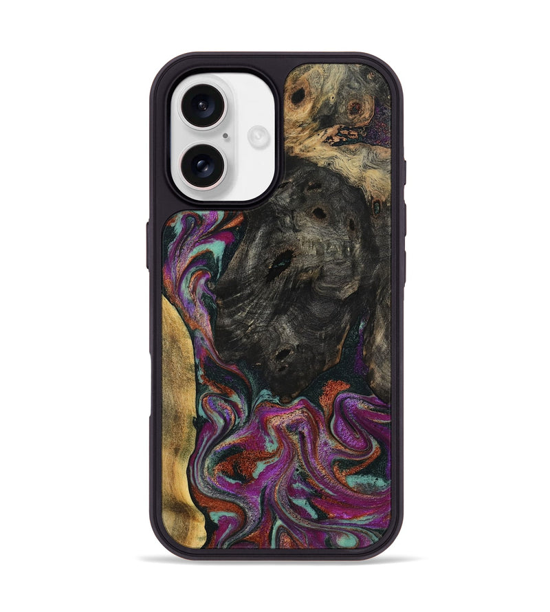 iPhone 17 Wood Phone Case - Ida (Green, 793766)