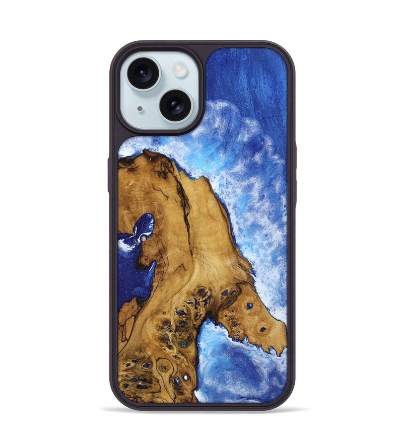 iPhone 15 Wood Phone Case - Hayley (Coastal, 793815)